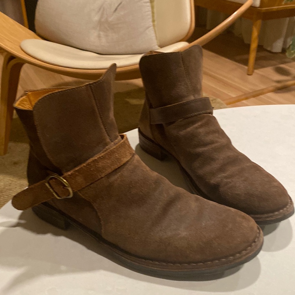 Fiorentini & Baker mens suede boots